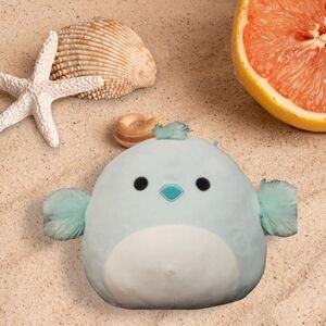 Squishmallow Cedric the Mint Chick.